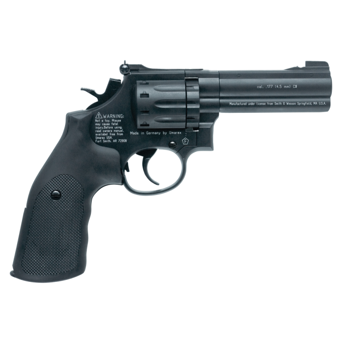 S&W 586 W/ 4 BARREL - BLACK | Umarex USA