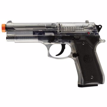 Pistola Taurus Beretta 92® 6mm Metal Airsoft Balines + Diana