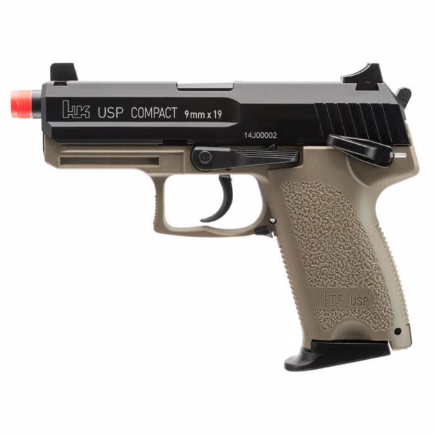Pistola Hk Usp Compact Airsoft / Spring / Hiking Outdoor
